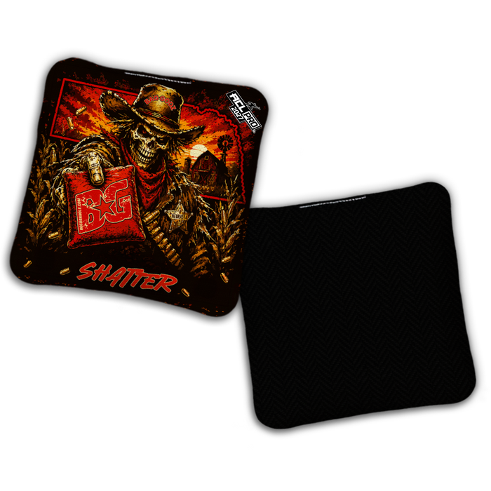 2027 BG Multiple Bag Models "Cornhole Outlaw" - ACL Pro Stamped Cornhole Bags - SET OF 4 BAGS