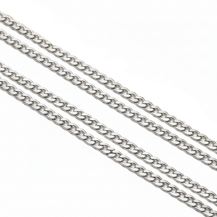 3MM CUBAN SILVER CHAIN