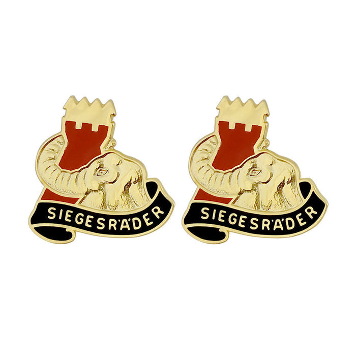 53rd Transportation Battalion Unit Crest (Siegesr'a'der) Army Unit Crests