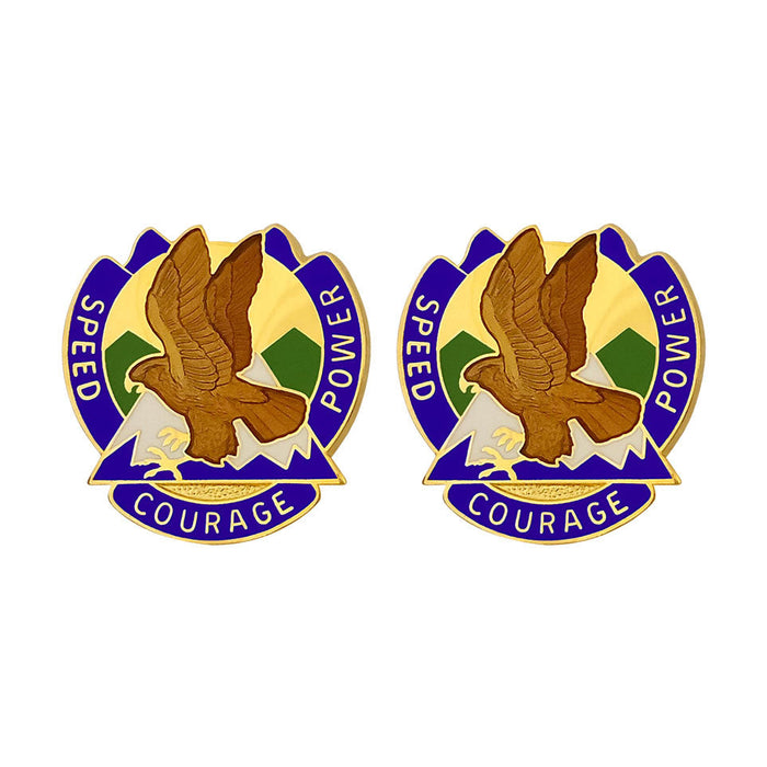 66th Theater Aviation Command Unit Crest (Speed Courage Power) Army Unit Crests