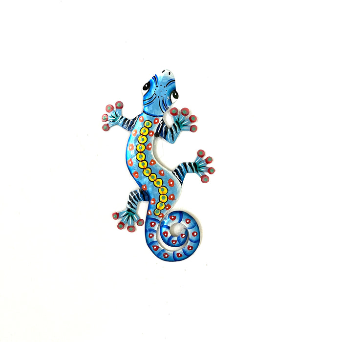Jonas Gecko- Blue with Yellow Dots