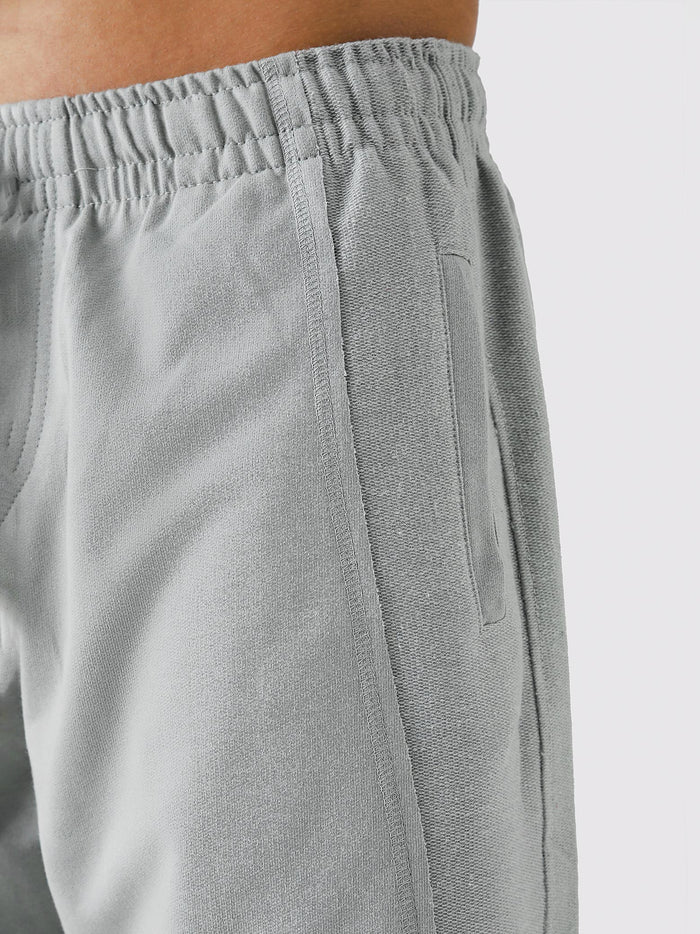 Cool Grey Aim Shorts, lightweight men's gym and daily-wear shorts by GROOVY Pakistan