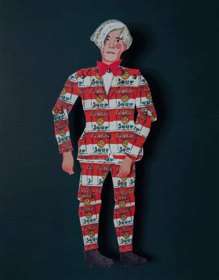 Andy Warhol Cut and Make Puppet by Wini Tapp
