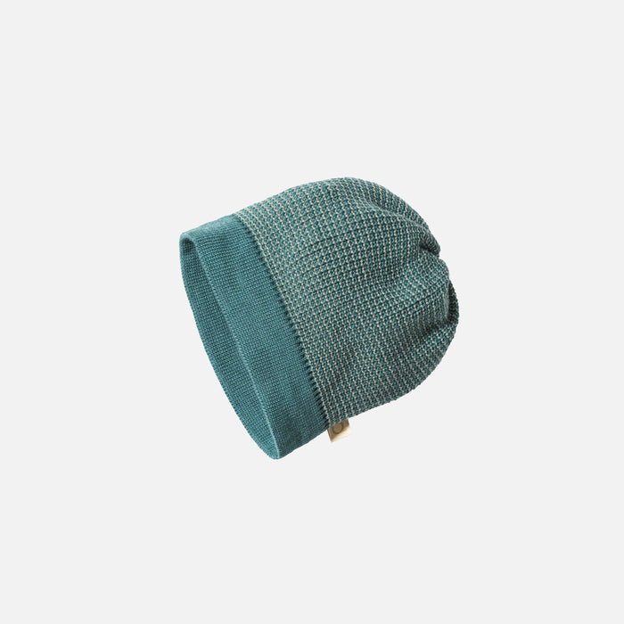 Baby & Kids Merino Wool Beanie - Eucalyptus/Jade