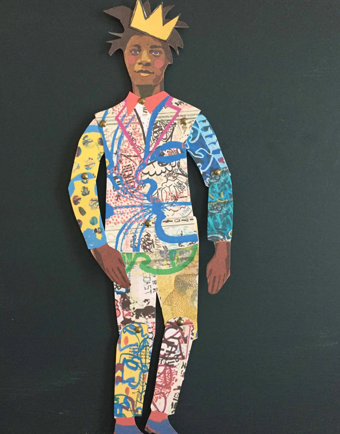 Basquiat Cut and Make Puppet by Wini Tapp