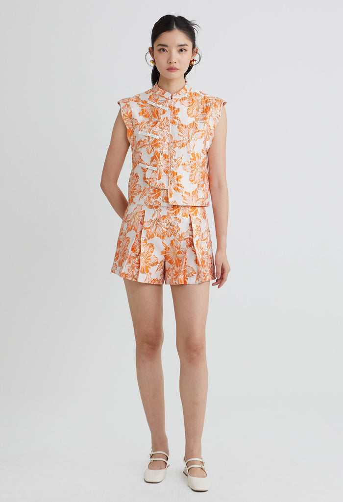 Belle Soirée Pleated Shorts