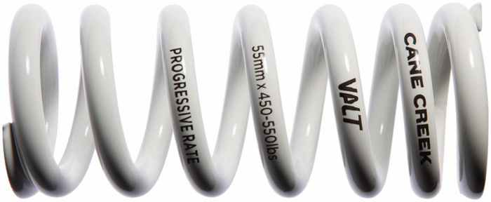 Cane Creek Shock Spring VALT Progressive Rate- 55mm x 250-550 Lbs
