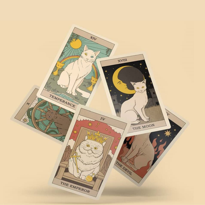 Cats Rule the Earth Tarot Deck and Guidebook