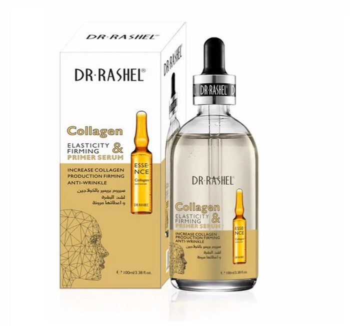 Dr. Rashel Collagen Elasticity & Firming Primer Serum 100 ml bottle and box
