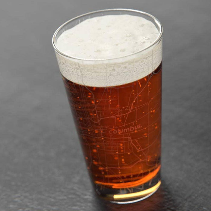 Well Told Columbus Ohio Pint Glass