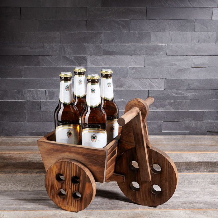 Dad's Beer & Cart Gift, beer gift baskets, gourmet gifts, gifts, father's day, father's day gifts