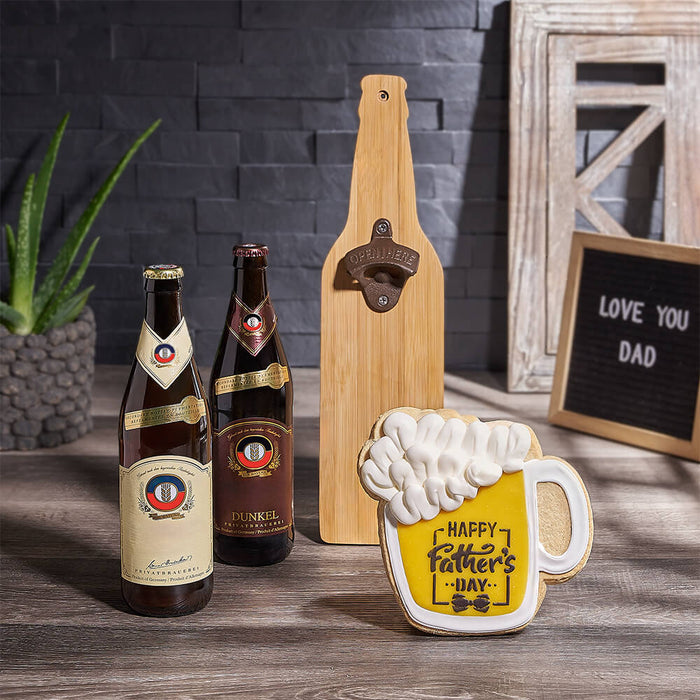 Dad's Specialty Beer & Cookie Gift Set, beer gift, beer, fathers day gift, fathers day, cookie gift, cookie