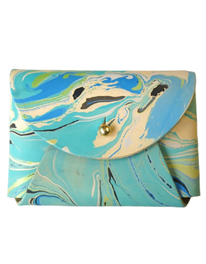 DIY Marble Your Own Leather Purse Kit