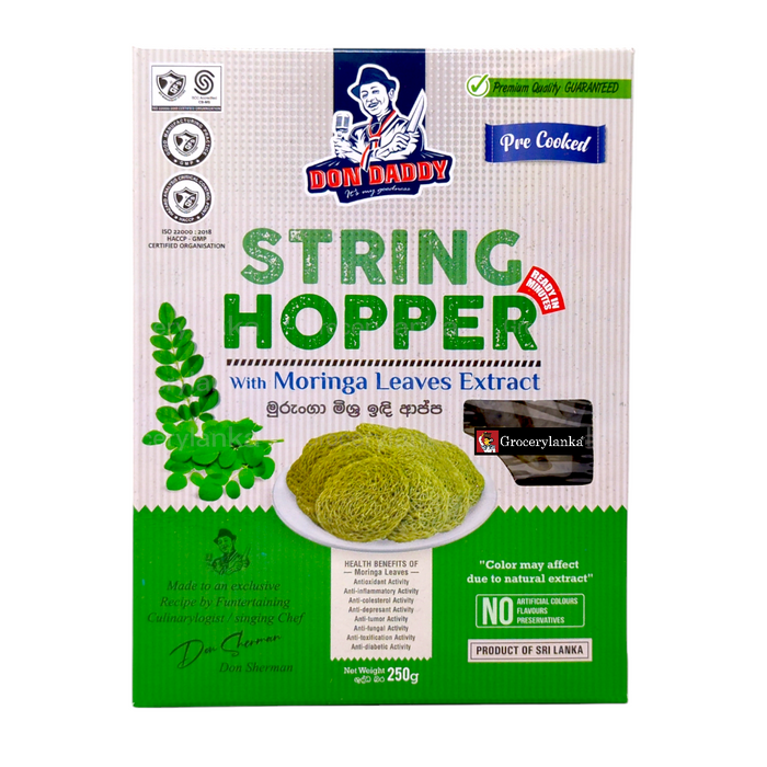 Don Daddy Instant String Hoppers 250g - with Moringa Leaves Extract (මුරුංගා)