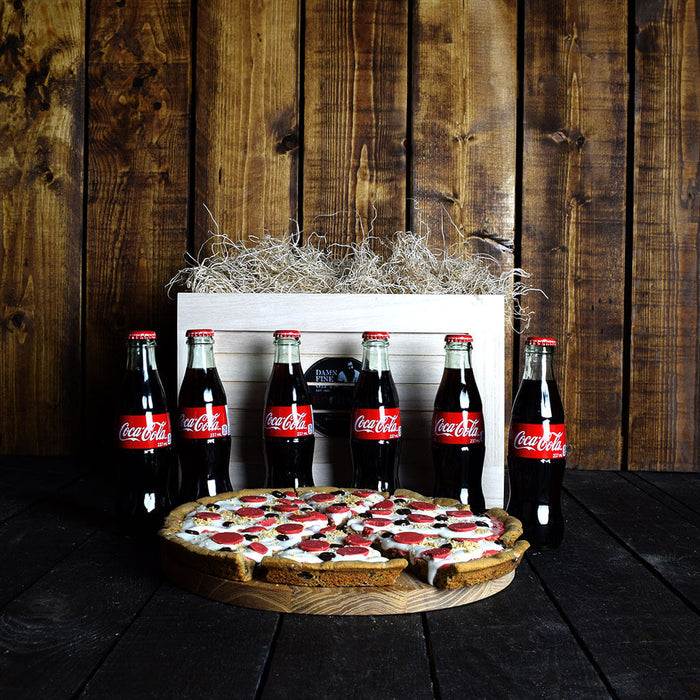 Father's Day Cookie Pizza & Cola BroCrate