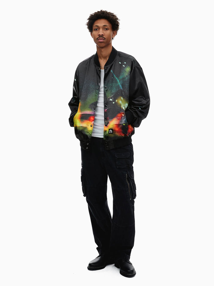 Flame Satin Jacket