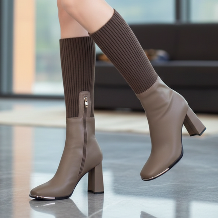 Flexara™ – Comfortable Stretch Knit Boots