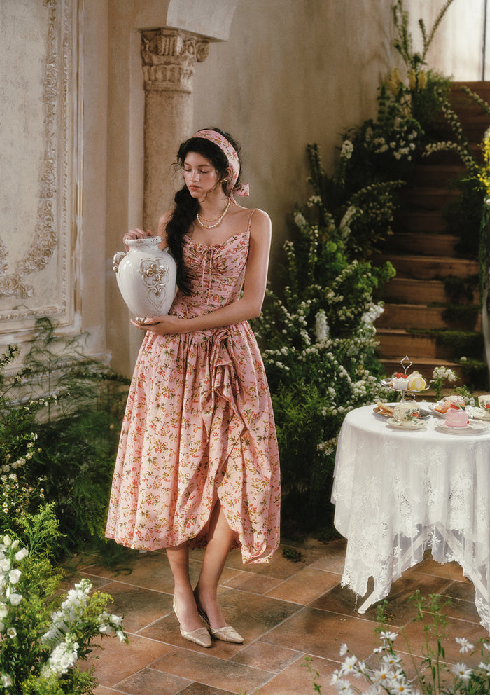 Floral Garden Sweet Tea Corset Dress