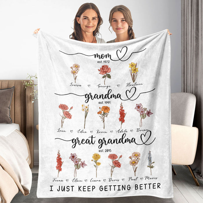 Grandmother Personalized Gifts | Personalized Great Grandma Gifts