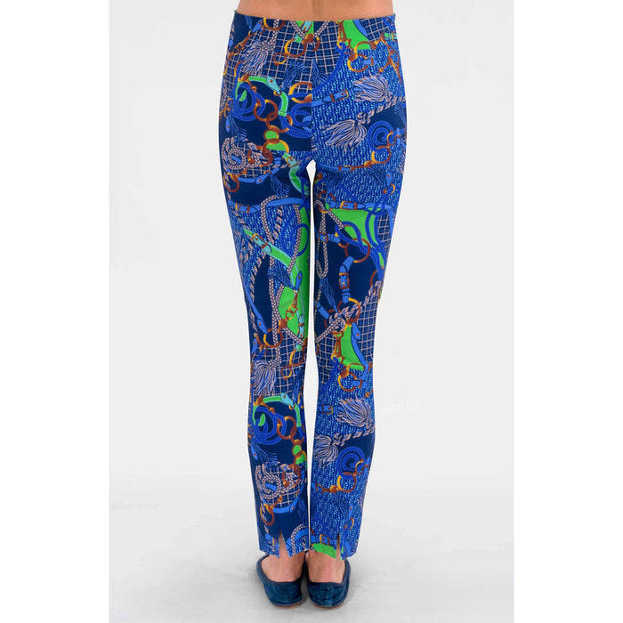 Gretchen Scott - Gripeless Pull On Pants - Ditto - Blues - SALE