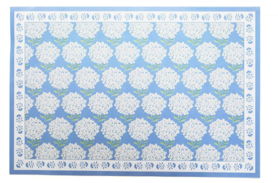 Hydrangea 40 Pc Paper Placemat Book - Findlay Rowe Designs