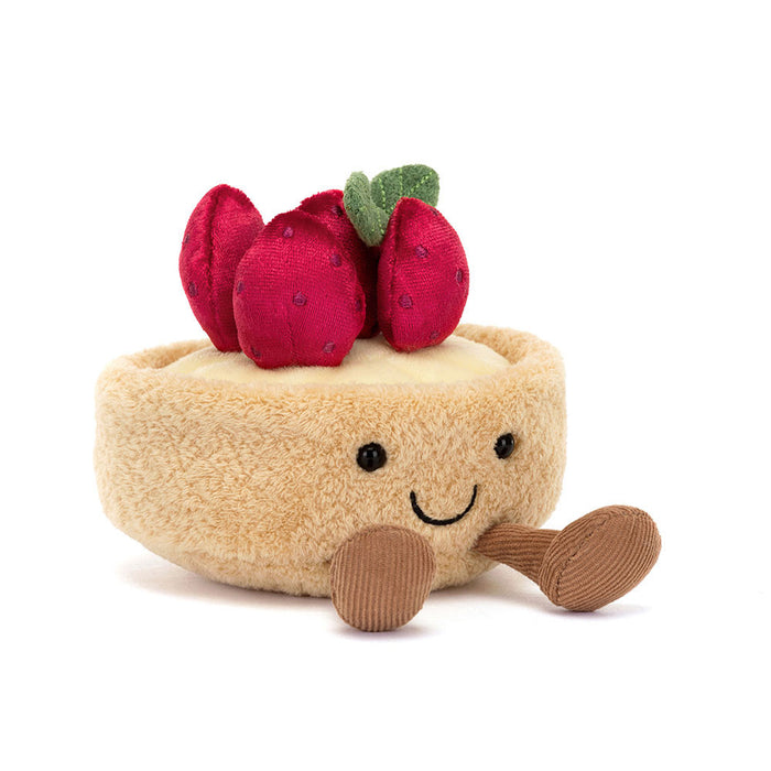 JellyCat Fleurette Tarte Aux Fraises Amuseables