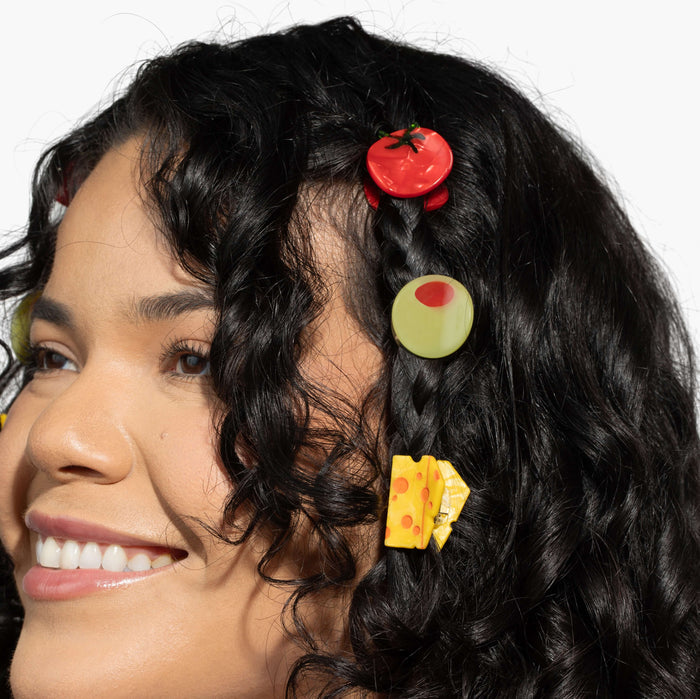 Jenny Lemons Micro Snack Board Hair Claw Clip Set