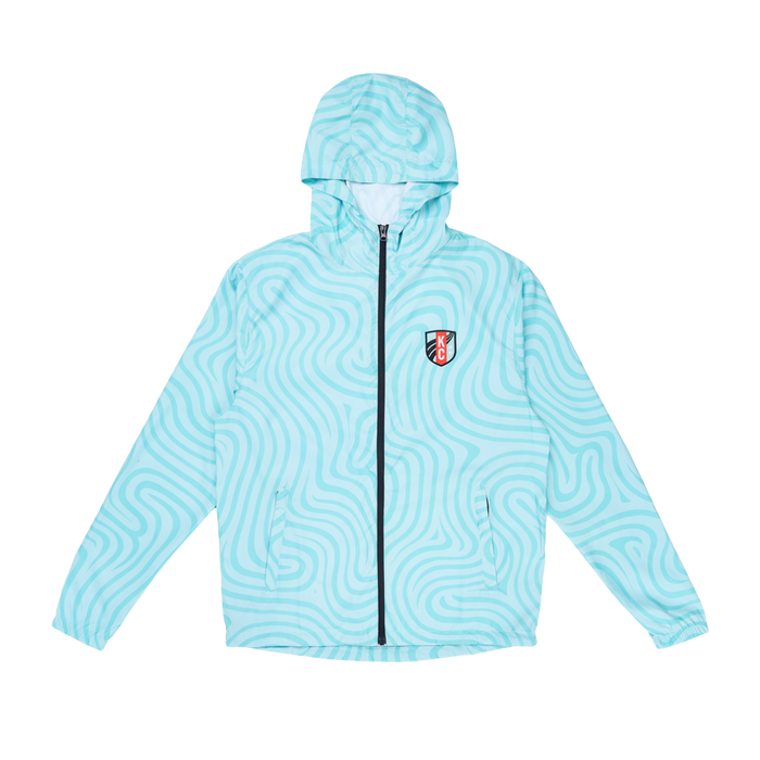 KC Current Unisex Waves Windbreaker Jacket