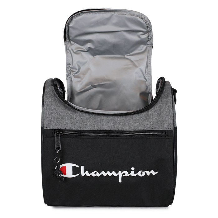 Lonchera Oxford gris