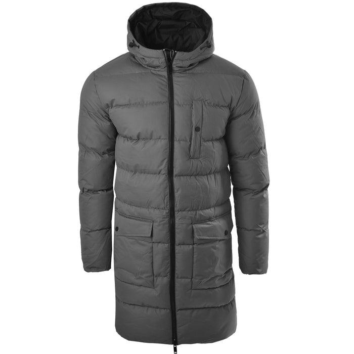 Longline Puffer With Double Pocket