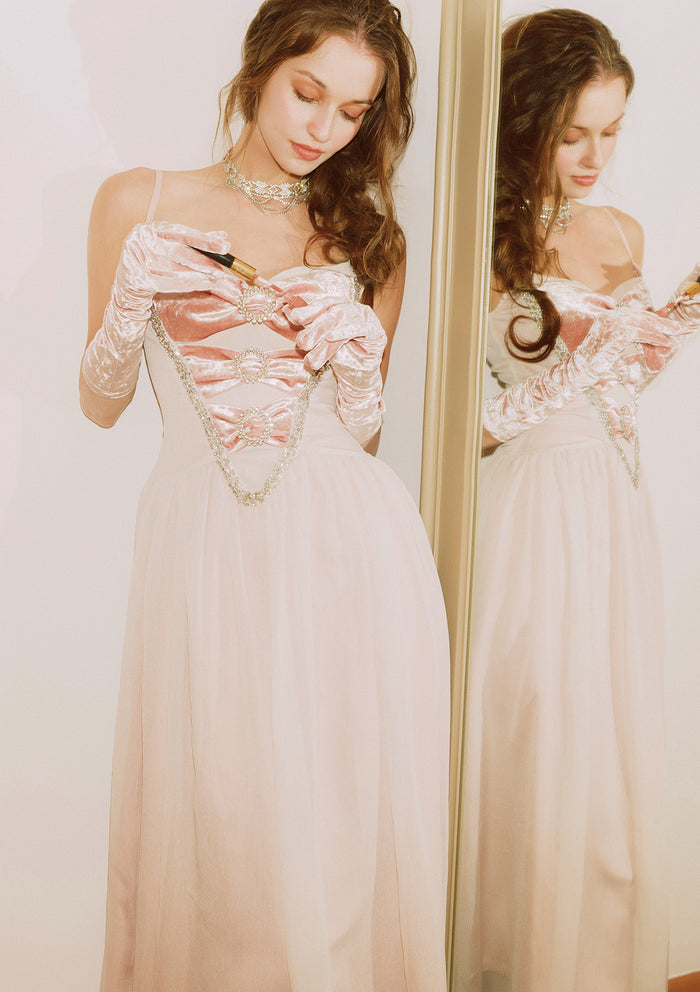 Lychee Reverie Corset Dress