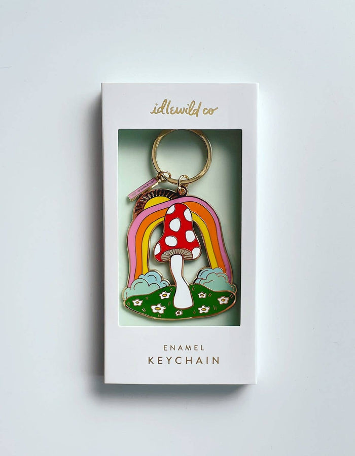 Magic Mushroom Keychain