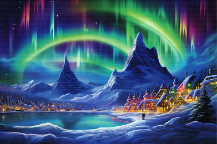 Magical Light Aurora Borealis