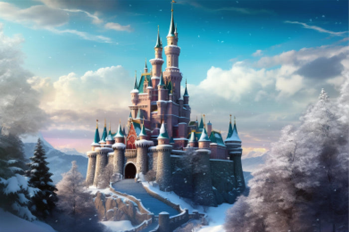 Magical Winter Castle