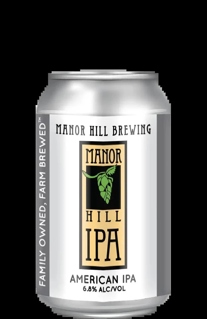 Manor Hill IPA 6-pack cans