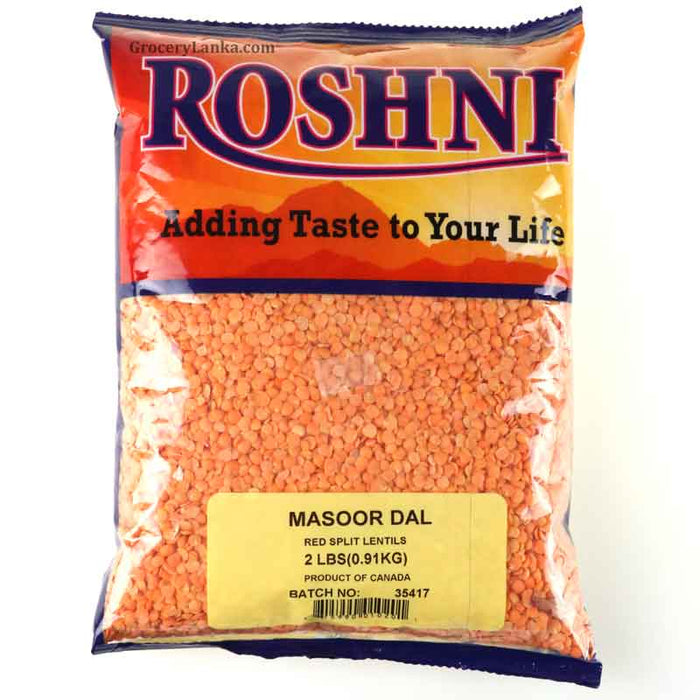 Masoor Dal Whole (Gota) 4lb – Protein-Rich Whole Red Lentils