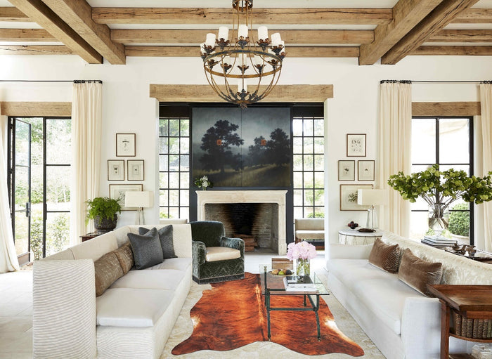 Medium Brindle Cowhide Rug #B2864