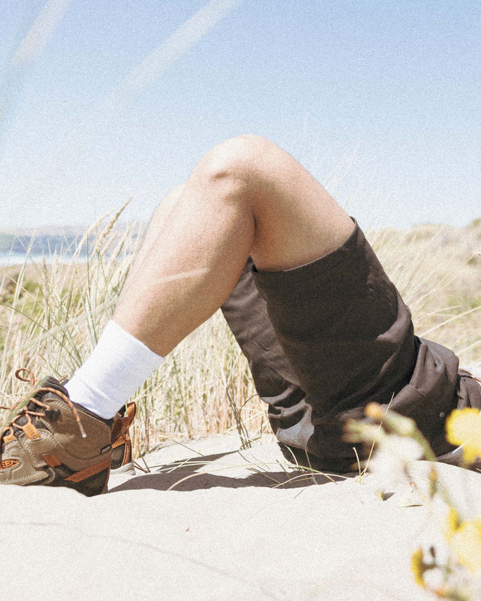 Men's Flight Shorts - Black Stingray