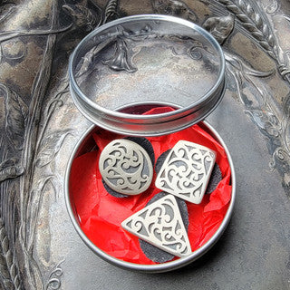 Modern Ornate Stud Buttons - JUL Designs