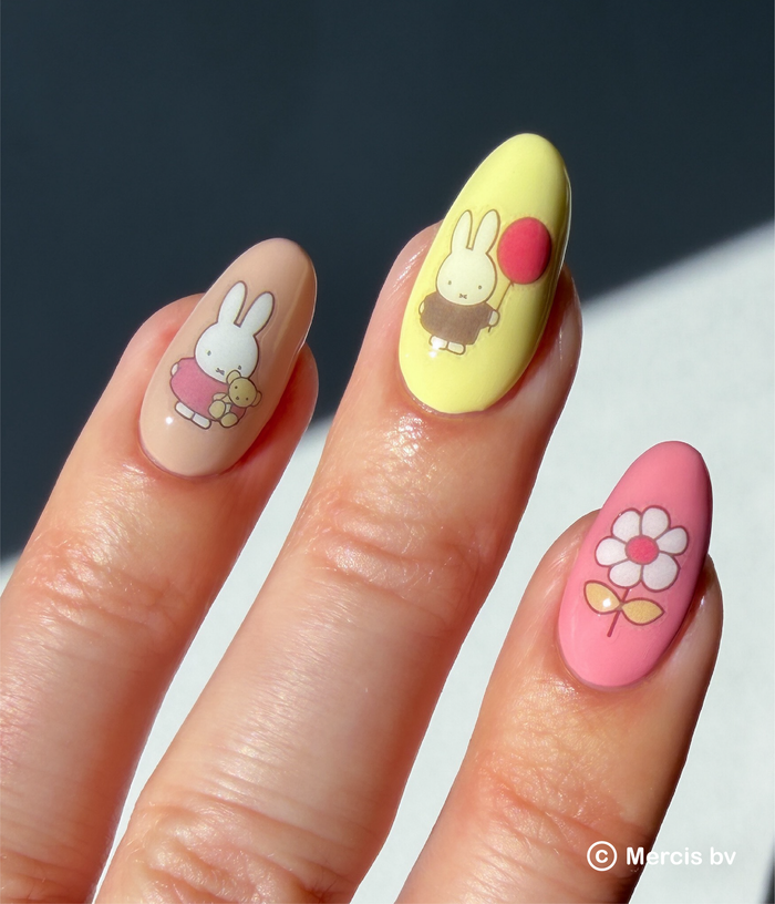 Nail Art Stickers - Let's Party, Miffy!