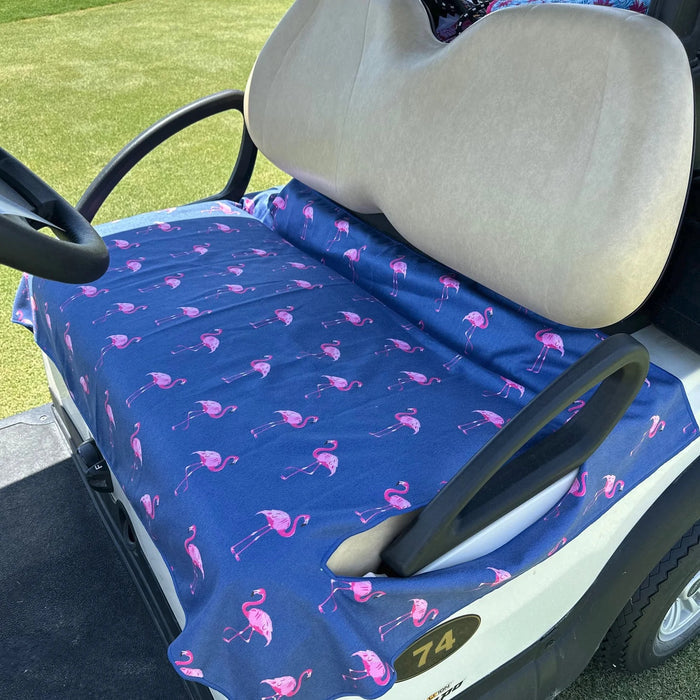 New Best of Golf America Golf Cart Seat Cover - Breezy Birdie
