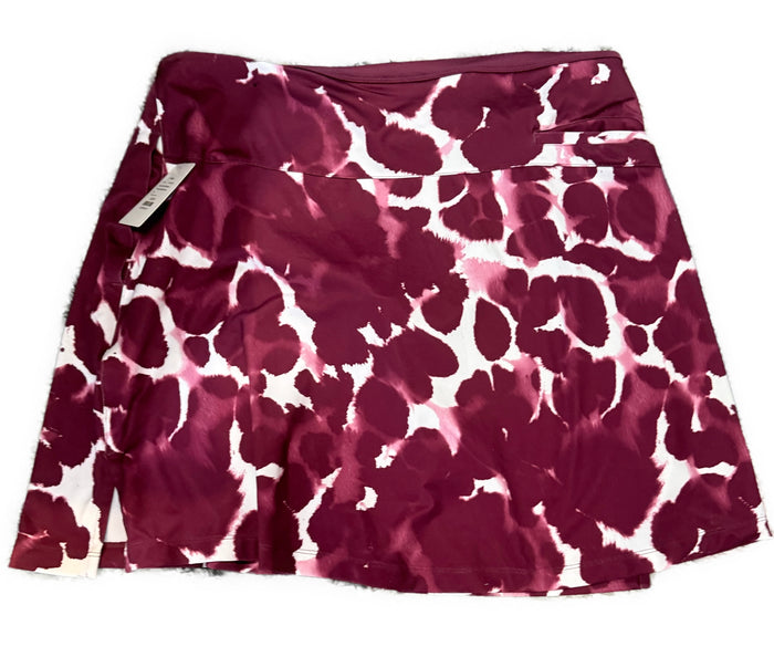 Nike Dri-Fit Maroon Print Golf Skort Size XL