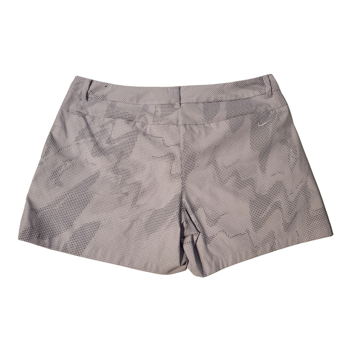 Nike Women's Purple Matrix Print Golf Shorts Size 12