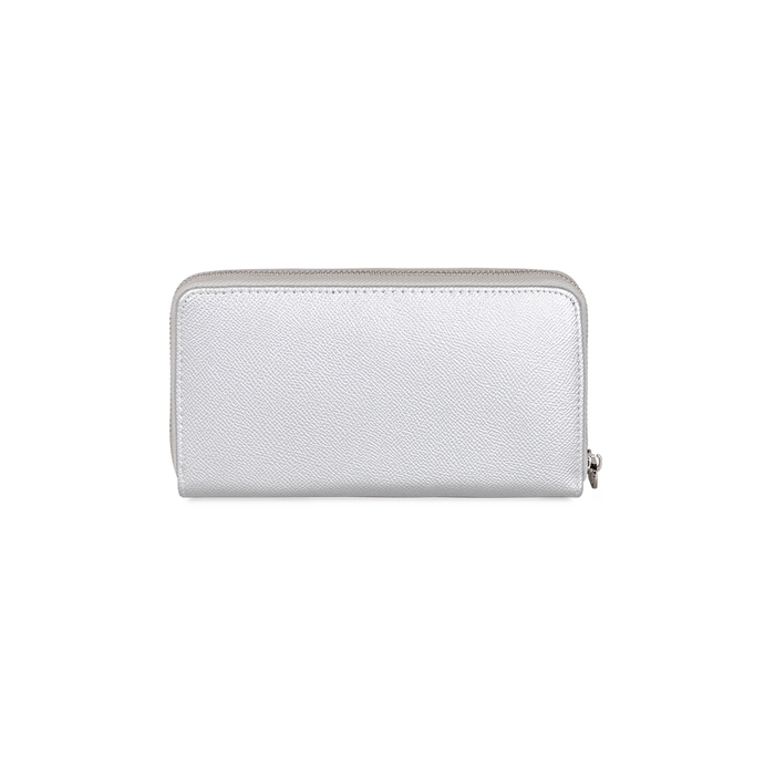 Pack Billetera Bessie silver + Pañuelo Alcala plateado