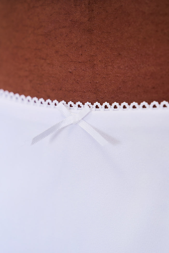 Paloma Mini Skirt in White