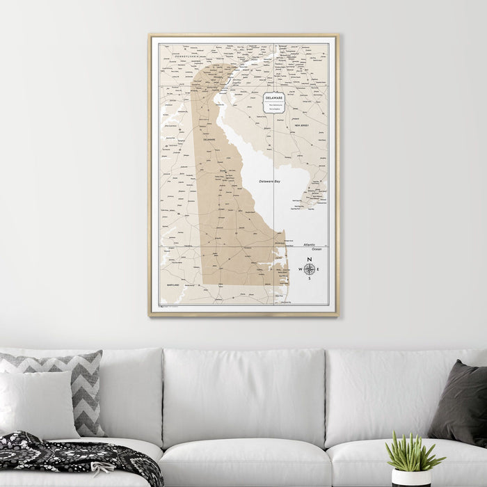 32" x 48" / Standard / Natural Oak