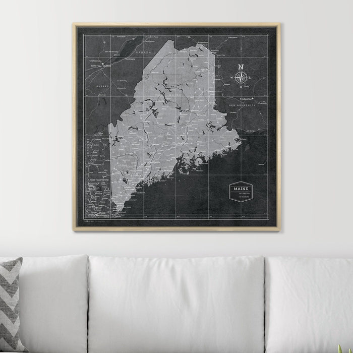 32" x 32" / Standard / Natural Oak