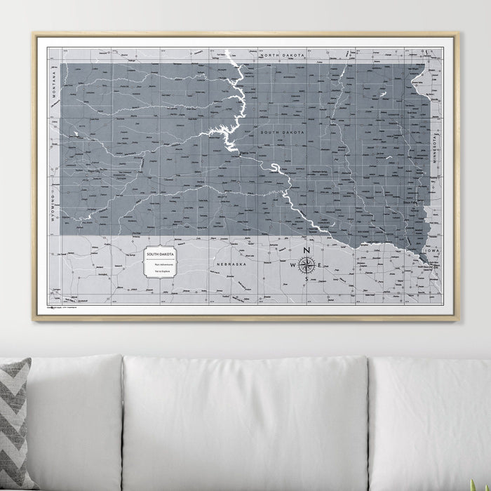 48" x 32" / Standard / Natural Oak