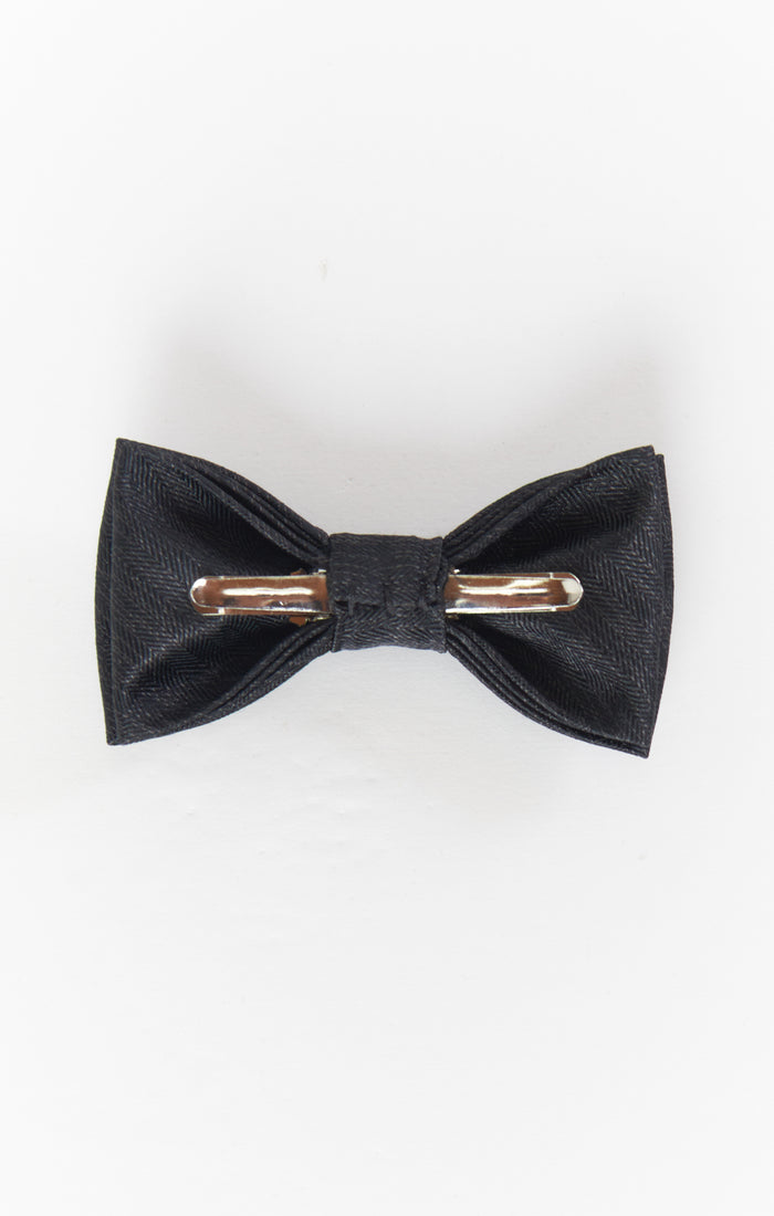 Range Kids Bow Tie ~ Black Solid