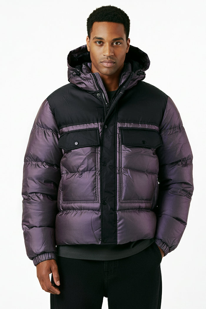 Reflective Puffer Jacket